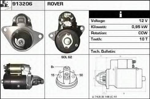 EDR 913206 - Starter www.molydon.hr