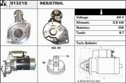 EDR 913219 - Starter www.molydon.hr