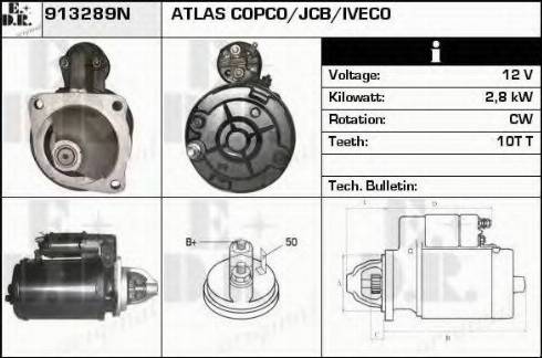 EDR 913289N - Starter www.molydon.hr