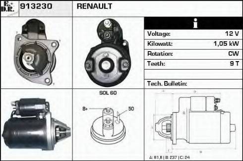 EDR 913230 - Starter www.molydon.hr