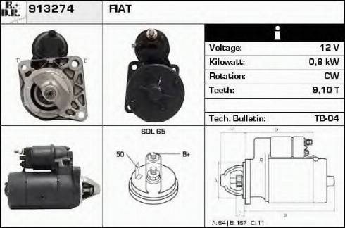 EDR 913274 - Starter www.molydon.hr