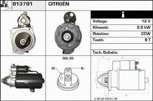 EDR 913791 - Starter www.molydon.hr