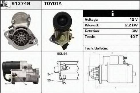 EDR 913749 - Starter www.molydon.hr