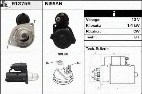 EDR 913759 - Starter www.molydon.hr