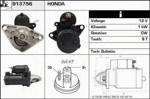 EDR 913756 - Starter www.molydon.hr