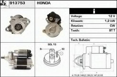 EDR 913753 - Starter www.molydon.hr