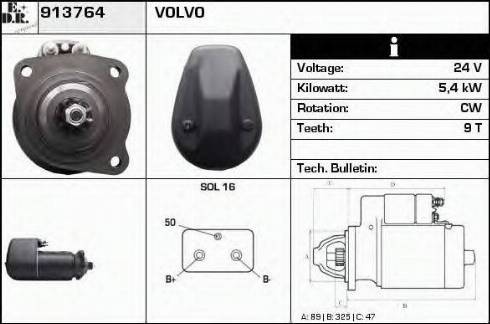 EDR 913764 - Starter www.molydon.hr