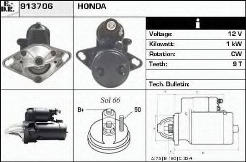 EDR 913706 - Starter www.molydon.hr