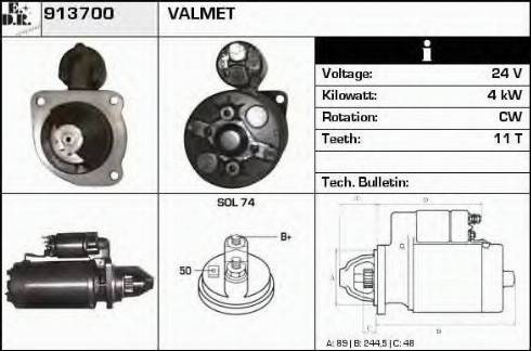 EDR 913700 - Starter www.molydon.hr