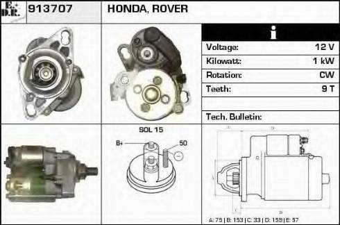 EDR 913707 - Starter www.molydon.hr