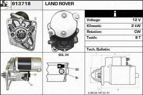 EDR 913718 - Starter www.molydon.hr