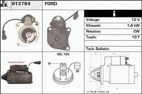 EDR 913784 - Starter www.molydon.hr