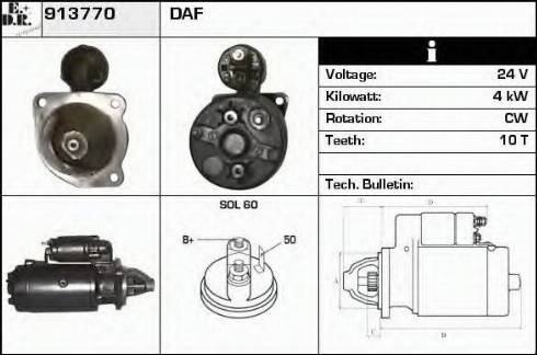 EDR 913770 - Starter www.molydon.hr