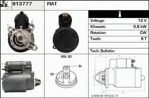 EDR 913777 - Starter www.molydon.hr