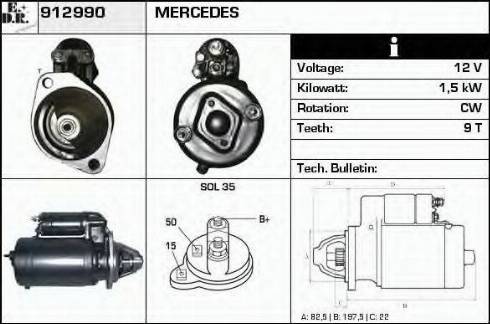 EDR 912990 - Starter www.molydon.hr