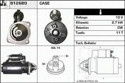 EDR 912680 - Starter www.molydon.hr