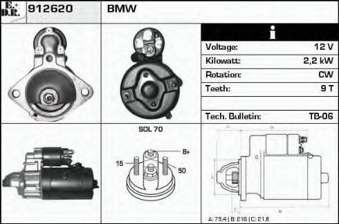 EDR 912620 - Starter www.molydon.hr