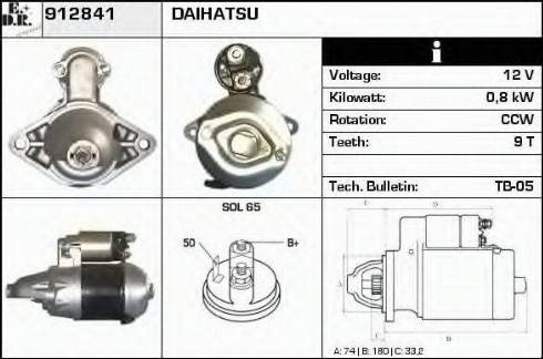 EDR 912841 - Starter www.molydon.hr