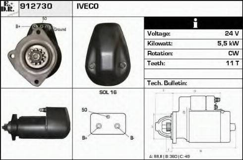 EDR 912730 - Starter www.molydon.hr