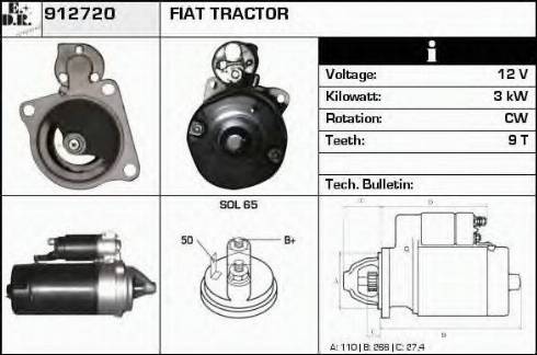 EDR 912720 - Starter www.molydon.hr