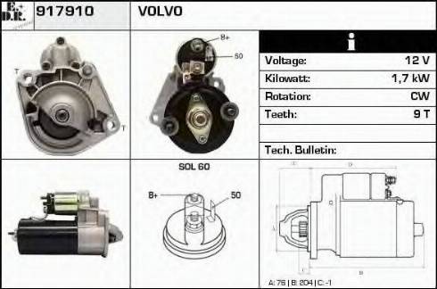 EDR 917910 - Starter www.molydon.hr