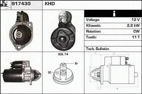 EDR 917430 - Starter www.molydon.hr