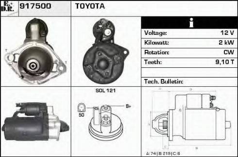 EDR 917500 - Starter www.molydon.hr