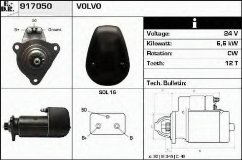 EDR 917050 - Starter www.molydon.hr