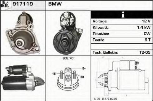 EDR 917110 - Starter www.molydon.hr