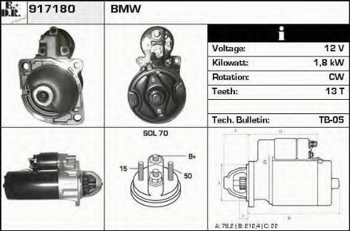 EDR 917180 - Starter www.molydon.hr