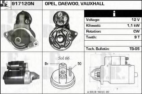 EDR 917120N - Starter www.molydon.hr