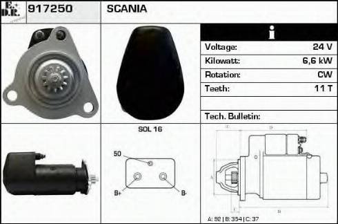 EDR 917250 - Starter www.molydon.hr