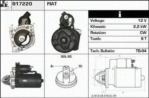 EDR 917220 - Starter www.molydon.hr