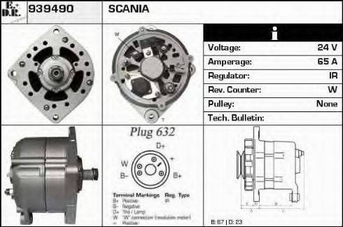 EDR 939490 - Alternator www.molydon.hr