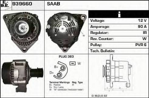 EDR 939660 - Alternator www.molydon.hr