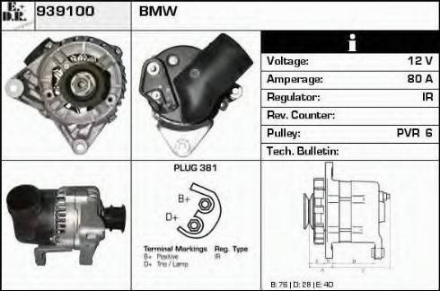 EDR 939100 - Alternator www.molydon.hr