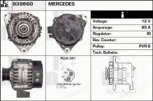 EDR 939860 - Alternator www.molydon.hr