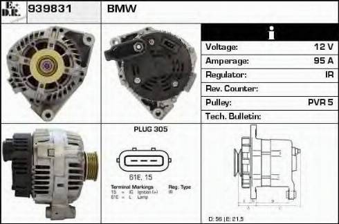 EDR 939831 - Alternator www.molydon.hr