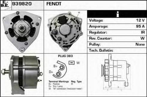 EDR 939820 - Alternator www.molydon.hr