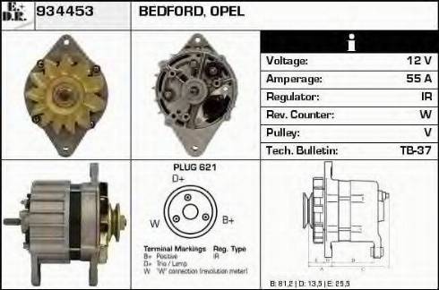 EDR 934453 - Alternator www.molydon.hr