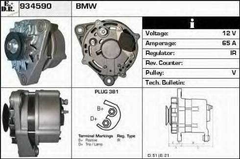 EDR 934590 - Alternator www.molydon.hr