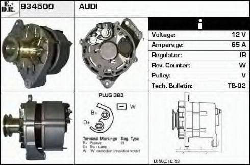 EDR 934500 - Alternator www.molydon.hr