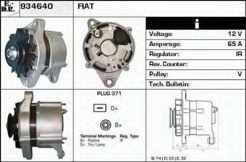 EDR 934640 - Alternator www.molydon.hr