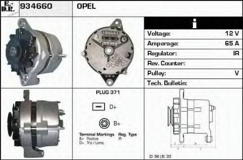 EDR 934660 - Alternator www.molydon.hr