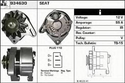 EDR 934630 - Alternator www.molydon.hr