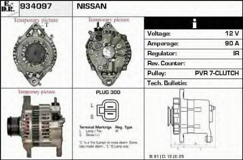 EDR 934097 - Alternator www.molydon.hr