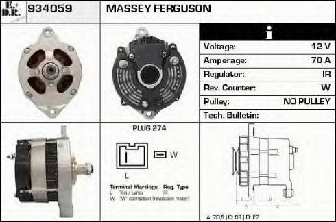 EDR 934059 - Alternator www.molydon.hr