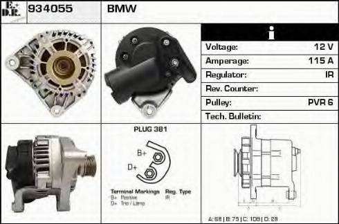 EDR 934055 - Alternator www.molydon.hr