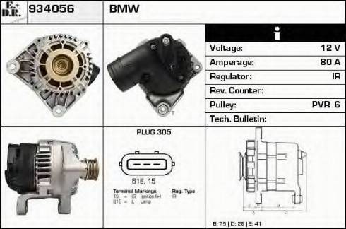 EDR 934056 - Alternator www.molydon.hr