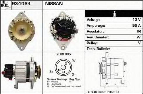 EDR 934064 - Alternator www.molydon.hr